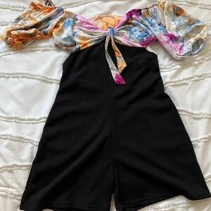 Off the shoulder Romper